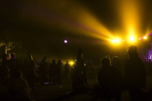 March 3, 2017 - People sit on the grass and walk by at Okeechobee Music and Art Festival Friday night. , SouthFlorida.com - ZUMAss5_ 20170303_zaf_ss5_031 Copyright: xRandyxVazquezx