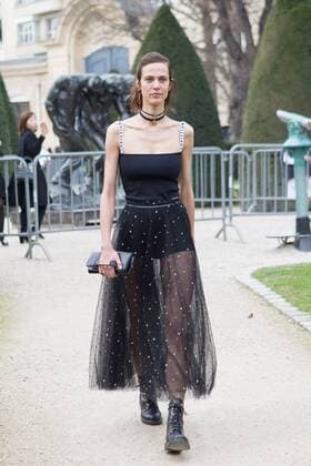 216033 Ilan Deutsch Starface 2017-03-03 Etats-Unis Paris Fashion Week. PAP Automne-Hiver 2017. Dior. People Valade, Aymeline  Copyright: xIlanxDeutschx xStarfacex STAR_216033_013