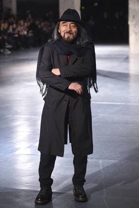 216043 Marineau Starface 2017-03-02 Paris France Paris Fashion Week. Defile PAP Automne-hiver 2017.Yohji YAMAMOTO. Yohji Yamamoto , autumn-winter 2017 Paris, France Editorial use only  Copyright: xMarineaux STAR_216043_055