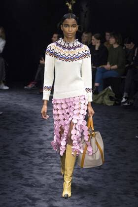 216044 Marineau Starface 2017-03-02 Paris France Paris Fashion Week. Defile PAP Automne-hiver 2017. LOEWE. Loewe , autumn-winter 2017 Paris, France Editorial use only  Copyright: xMarineaux STAR_216044_035