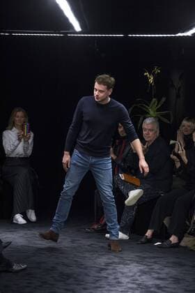 216044 Marineau Starface 2017-03-02 Paris France Paris Fashion Week. Defile PAP Automne-hiver 2017. LOEWE. Loewe , autumn-winter 2017 Paris, France Editorial use only  Copyright: xMarineaux STAR_216044_059