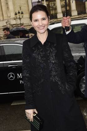Virginie Ledoyen CELEBRITES : Ankunft zur Elie Saab Modenschau - Paris - 04 03 2017 JBAutissier 