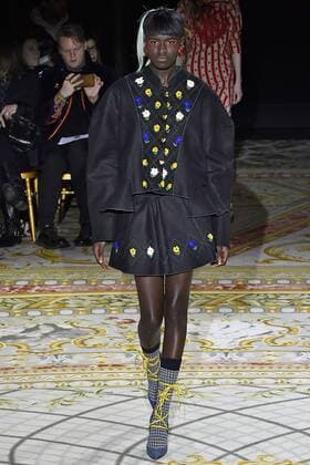 . 04 03 2017. Paris, France. Vivienne Westwood show at Paris Fashion Week for Autumn Winter 2017.  xi-Imagesx IIM-14575-0001