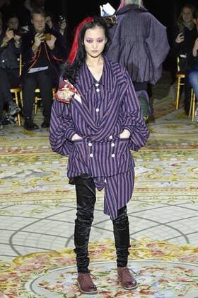 . 04 03 2017. Paris, France. Vivienne Westwood show at Paris Fashion Week for Autumn Winter 2017.  xi-Imagesx IIM-14575-0025