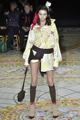 . 04 03 2017. Paris, France. Vivienne Westwood show at Paris Fashion Week for Autumn Winter 2017.  xi-Imagesx IIM-14575-0032