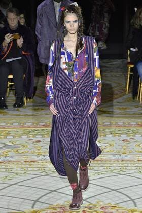 . 04 03 2017. Paris, France. Vivienne Westwood show at Paris Fashion Week for Autumn Winter 2017.  xi-Imagesx IIM-14575-0015