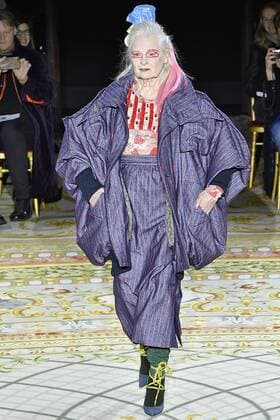 . 04 03 2017. Paris, France. Vivienne Westwood show at Paris Fashion Week for Autumn Winter 2017.  xi-Imagesx IIM-14575-0023