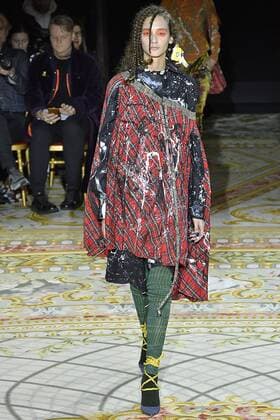 . 04 03 2017. Paris, France. Vivienne Westwood show at Paris Fashion Week for Autumn Winter 2017.  xi-Imagesx IIM-14575-0035