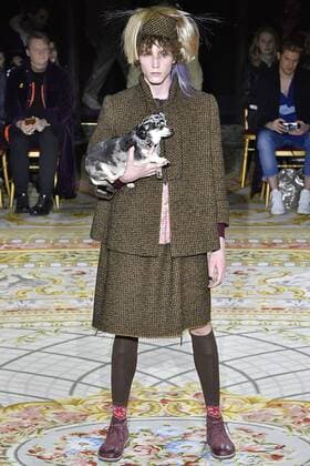. 04 03 2017. Paris, France. Vivienne Westwood show at Paris Fashion Week for Autumn Winter 2017.  xi-Imagesx IIM-14575-0073