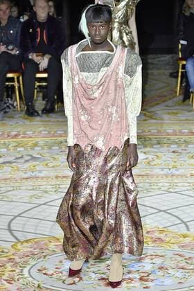 . 04 03 2017. Paris, France. Vivienne Westwood show at Paris Fashion Week for Autumn Winter 2017.  xi-Imagesx IIM-14575-0102
