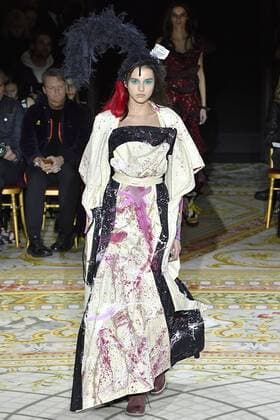 . 04 03 2017. Paris, France. Vivienne Westwood show at Paris Fashion Week for Autumn Winter 2017.  xi-Imagesx IIM-14575-0116