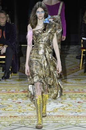 . 04 03 2017. Paris, France. Vivienne Westwood show at Paris Fashion Week for Autumn Winter 2017.  xi-Imagesx IIM-14575-0104