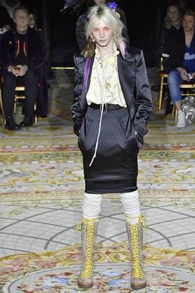 . 04 03 2017. Paris, France. Vivienne Westwood show at Paris Fashion Week for Autumn Winter 2017.  xi-Imagesx IIM-14575-0122