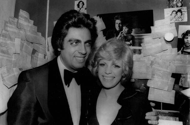Mar. 09, 1972 - Macias is celebrating 6 years of a successful singing career. Severine won the Eurovision prize last year for Monaco with the song A Bank, A Tree, A Street - ZUMAk09_ 19720309_baf_k09_001 Copyright: xKeystonexPressxAgencyx