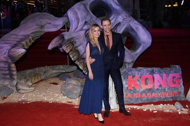 March 4, 2017 - Mexico City, Mexico - Actress Brie Larson and actor Tom Hiddleston poses during the red carpet film premiere of Kong: Skull Island at Cinepolis Oasis on March 04, 2017 in Mexico City, Mexico Mexico City Mexico  - ZUMAn230 20170304_zaa_n230_765 Copyright: xCarlosxTischlerx