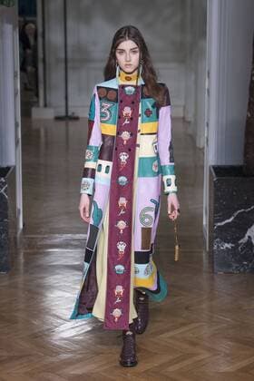 216077 Marineau Starface 2017-03-05 Paris France Paris Fashion Week. Defile PAP Automne-hiver 2017. VALENTINO. Valentino , autumn-winter 2017 Paris, France Editorial use only  Copyright: xMarineaux STAR_216077_007