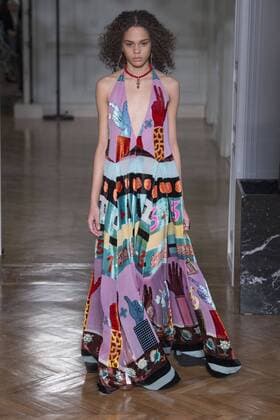 216077 Marineau Starface 2017-03-05 Paris France Paris Fashion Week. Defile PAP Automne-hiver 2017. VALENTINO. Valentino , autumn-winter 2017 Paris, France Editorial use only  Copyright: xMarineaux STAR_216077_009