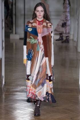 216077 Marineau Starface 2017-03-05 Paris France Paris Fashion Week. Defile PAP Automne-hiver 2017. VALENTINO. Valentino , autumn-winter 2017 Paris, France Editorial use only  Copyright: xMarineaux STAR_216077_046