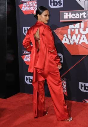 March 5, 2017 - Inglewood, CA, United States - 05 March 2017 - Inglewood, California - Karrueche Tran. 2017 iHeartRadio Music Awards held at The Forum in Inglewood. Photo Credit: AdMedia Inglewood United States - ZUMAa123 20170305_zaa_a123_107 Copyright: xBirdiexThompsonx