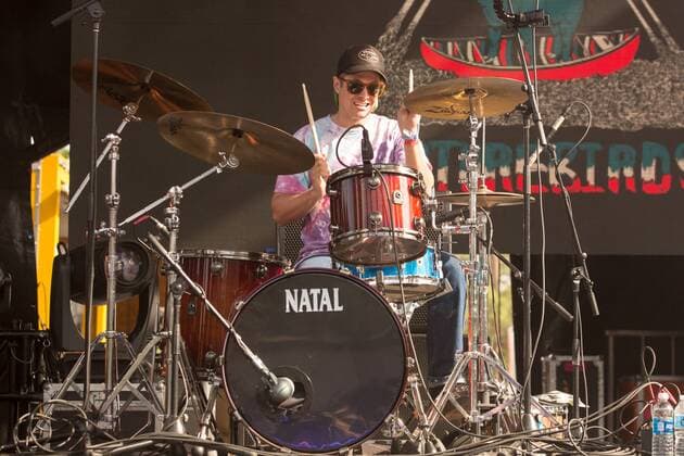 March 5, 2017 - Okeechobee, Florida, U.S - JOHNNY LUNDOCK of Futurebirds at the Okeechobee Music Festival in Okeechobee, Florida Okeechobee U.S. - ZUMAs135 20170305_zap_s135_024 Copyright: xDanielxDeSloverx