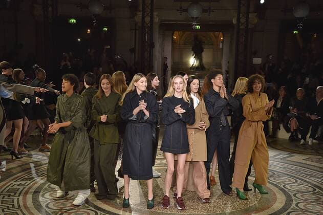 . 06 03 2017. Paris, France. Stella McCartney show at Paris Fashion Week for Autumn Winter 2017.  xi-Imagesx IIM-14587-0029
