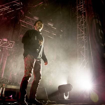 March 5, 2017 - Okeechobee, Florida, U.S - BRANDON PAAK ANDERSON of Anderson .Paak & The Free Nationals at the Okeechobee Music Festival in Okeechobee, Florida Okeechobee U.S. - ZUMAs135 20170305_zap_s135_043 Copyright: xDanielxDeSloverx