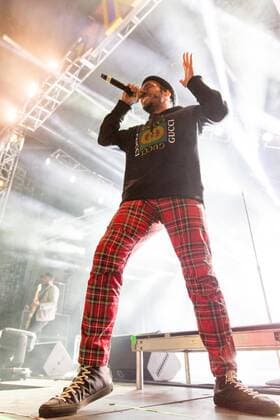 March 5, 2017 - Okeechobee, Florida, U.S - BRANDON PAAK ANDERSON of Anderson .Paak & The Free Nationals at the Okeechobee Music Festival in Okeechobee, Florida Okeechobee U.S. - ZUMAs135 20170305_zap_s135_056 Copyright: xDanielxDeSloverx