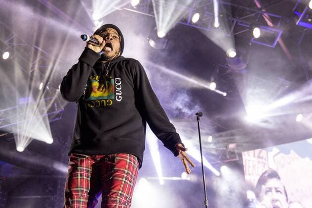 March 5, 2017 - Okeechobee, Florida, U.S - BRANDON PAAK ANDERSON of Anderson .Paak & The Free Nationals at the Okeechobee Music Festival in Okeechobee, Florida Okeechobee U.S. - ZUMAs135 20170305_zap_s135_057 Copyright: xDanielxDeSloverx