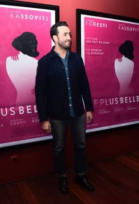 Jonathan Cohen CELEBRITIES : Premiere Filmpremiere DE PLUS BELLE - Paris - 06 03 2017 FedericoPestellini Panoramic 