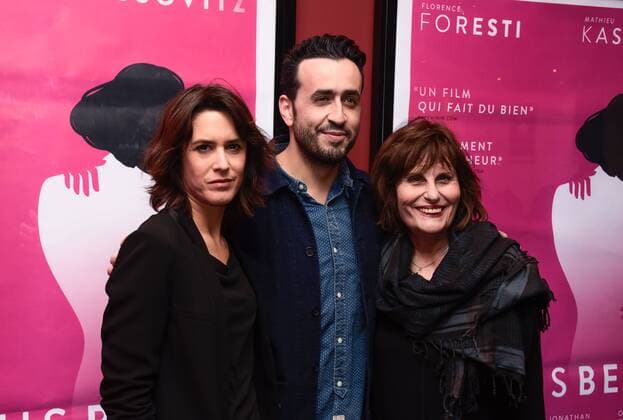 Jonathan Cohen - Olivia Bonamy - Josee Drevon CELEBRITIES : Premiere Filmpremiere DE PLUS BELLE - Paris - 06 03 2017 FedericoPestellini Panoramic 