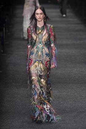 216116 Marineau Starface 2017-03-06 Paris France Paris Fashion Week. Defile PAP automne-hiver. Alexander Mc Queen Alexander McQueen , autumn-winter 2017 Paris, France Editorial use only _sans_perso  Copyright: xMarineaux STAR_216116_037