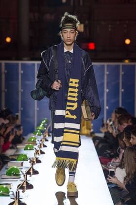 216125 Marineau Starface 2017-03-06 Paris France Paris Fashion Week. Defile PAP automne-hiver. Fenty x Puma by Rihanna. Fenty x Puma by Rihanna autumn winter 2017. Fenty x Puma by Rihanna, autumn-winter 2017 Paris, France Editorial use only _sans_perso  Copyright: xMarineaux STAR_216125_023