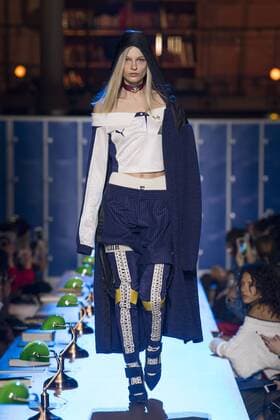 216125 Marineau Starface 2017-03-06 Paris France Paris Fashion Week. Defile PAP automne-hiver. Fenty x Puma by Rihanna. Fenty x Puma by Rihanna autumn winter 2017. Fenty x Puma by Rihanna, autumn-winter 2017 Paris, France Editorial use only _sans_perso  Copyright: xMarineaux STAR_216125_034
