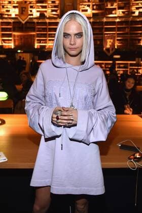 216127 Fenty x Puma Starface 2017-03-06 Paris France Paris Fashion Week. Defile PAP Automne-hiver 2017. FENTY x PUMA by Rihanna. PARIS, FRANCE - MARCH 06: Cara Delevigne attends FENTY PUMA by Rihanna Fall Winter 2017 Collection at Bibliotheque Nationale de France on March 6, 2017 in Paris, France. (Photo by Pascal Le Segretain Getty Images for Fenty Puma) Local Caption Cara Delevigne Delevingne, Cara  Copyright: xFentyxxxPumax xStarfacex STAR_216127_032