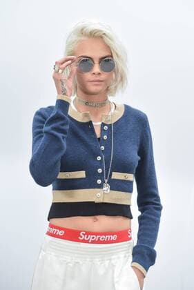 216129 Serge Arnal Starface 2017-03-07 Paris France Paris Fashion Week. Defile Chanel PAP automne-hiver. People. Paris fashion week. Chanel, autumn, winter 2017. People Delevingne, Cara  Copyright: xSergexArnalx xStarfacex STAR_216129_082