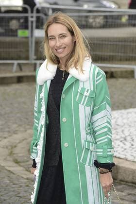 Paris Fashion Week - Gäste der Miu Miu Show Alexandra Golovanoff CELEBRITIES : Ankunft zur Modenschau von Miu Miu - Paris - 07 03 2017 JBAutissier Panoramic 