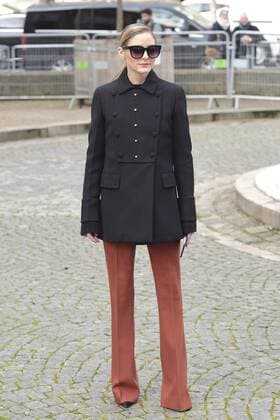 Paris Fashion Week - Gäste der Miu Miu Show Olivia Palermo CELEBRITIES : Ankunft zur Modenschau von Miu Miu - Paris - 07 03 2017 JBAutissier Panoramic 