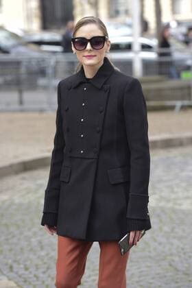 Paris Fashion Week - Gäste der Miu Miu Show Olivia Palermo CELEBRITIES : Ankunft zur Modenschau von Miu Miu - Paris - 07 03 2017 JBAutissier Panoramic 