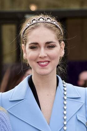 Paris Fashion Week - Gäste der Miu Miu Show Chiara Ferragni CELEBRITIES : Ankunft zur Modenschau von Miu Miu - Paris - 07 03 2017 JBAutissier Panoramic 