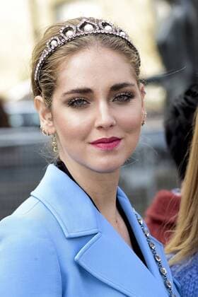 Paris Fashion Week - Gäste der Miu Miu Show Chiara Ferragni CELEBRITIES : Ankunft zur Modenschau von Miu Miu - Paris - 07 03 2017 JBAutissier Panoramic 