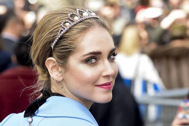 Paris Fashion Week - Gäste der Miu Miu Show Chiara Ferragni CELEBRITIES : Ankunft zur Modenschau von Miu Miu - Paris - 07 03 2017 JBAutissier Panoramic 
