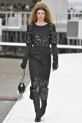 . 07 03 2017. Paris, France. Chanel show at Paris Fashion Week for Autumn Winter 2017.  xi-Imagesx IIM-14596-0118