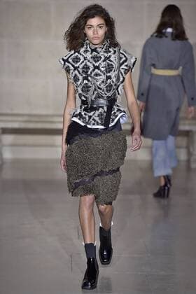 . 07 03 2017. Paris, France. Louis Vuitton show at Paris Fashion Week for Autumn Winter 2017.  xi-Imagesx IIM-14598-0073