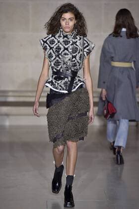 . 07 03 2017. Paris, France. Louis Vuitton show at Paris Fashion Week for Autumn Winter 2017.  xi-Imagesx IIM-14598-0070