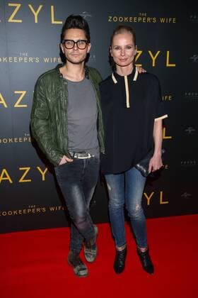 The gala screening of The Zookeeper s Wife in Warsaw Magdalena Cielecka and Tomasz Wasilewski at the the gala screening of The Zookeeper s Wife on March 7,2017 in warsaw, Poland. The movie tells the story of Jan and Antonina Zabinski, who saved up to 300 Jews hiding them in their home and animal enclosures, in Warsaw Zoo during the WWII. EN_01248757_0140 