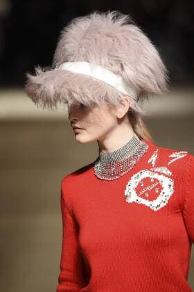 216148 Marineau Starface 2017-03-07 Paris France Paris Fashion Week. Defile PAP automne-hiver. Miu Miu. Miu Miu, autumn-winter 2017 Miu Miu, autumn-winter 2017 Paris, France Editorial use only _sans_perso  Copyright: xMarineaux STAR_216148_025