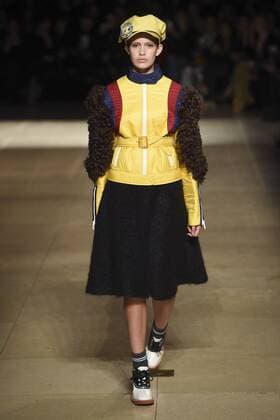 216148 Marineau Starface 2017-03-07 Paris France Paris Fashion Week. Defile PAP automne-hiver. Miu Miu. Miu Miu, autumn-winter 2017 Miu Miu, autumn-winter 2017 Paris, France Editorial use only _sans_perso  Copyright: xMarineaux STAR_216148_033