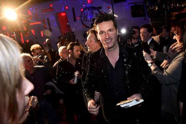 Davy Gilles pictured at the official premiere of H.I.T. van de Romeo s, a movie of director Matthias Temmermans in Antwerp kinepolis, Wednesday 08 March 2017. The film will be released on 15 March.  DIRKxWAEM 05061080