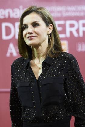 March 8, 2017 - Madrid, Madrid, Spain - Queen Letizia of Spain attend a Tribute Concert for Terrorism Victims at the National Auditorium on March 8, 2017 in Madrid, Spain Madrid Spain  - ZUMAg15_ 20170308_zaf_g15_044 Copyright: xJackxAbuinx