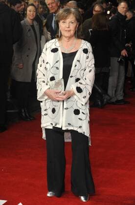 English actress Pauline Collins attends The World Premiere of The Time of Their Lives at the Curzon Mayfair in London. MARCH 8th 2017  TSTx17497